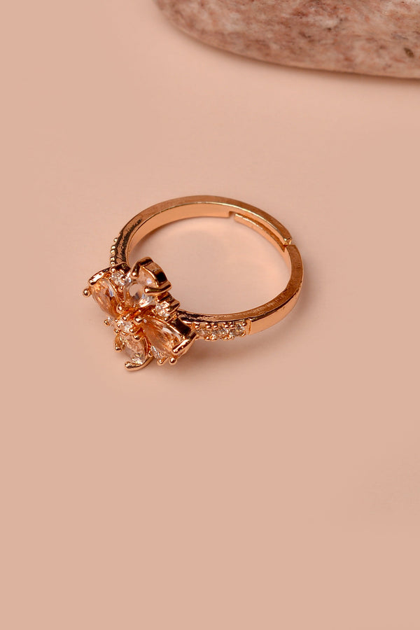 Size 0 Daily Wear Champagne RING