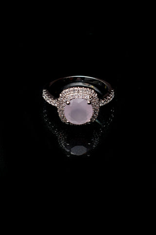 Size 8 Daily Wear Pink Ring