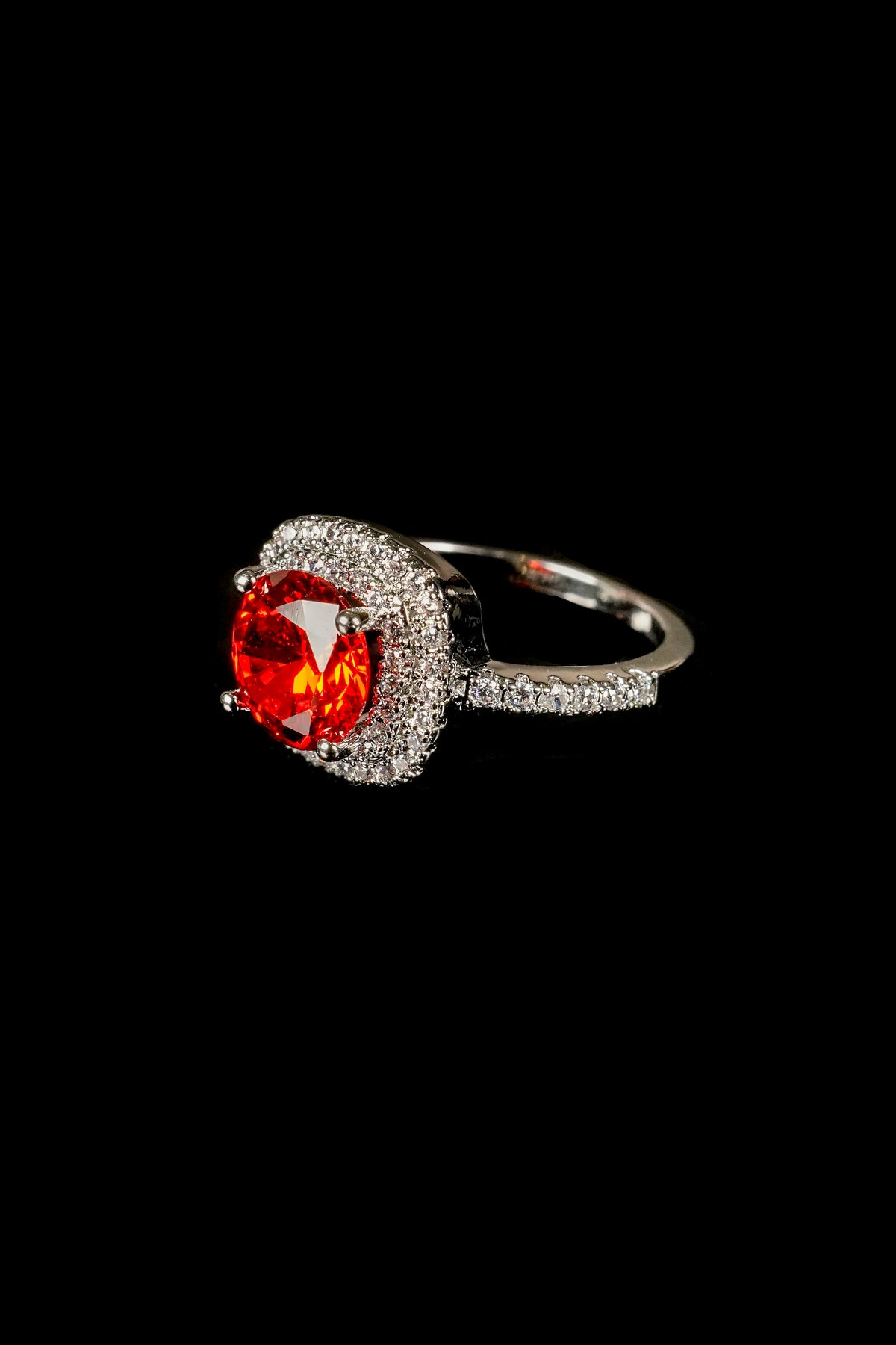 Size 7 Daily Wear Red Ring