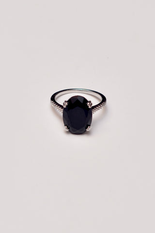 Size 7 Daily Wear Black Ring