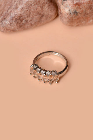 Size 0 Daily Wear Champagne Ring
