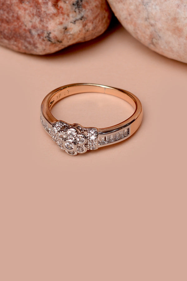 Size 8 Daily Wear Dual Tone Ring