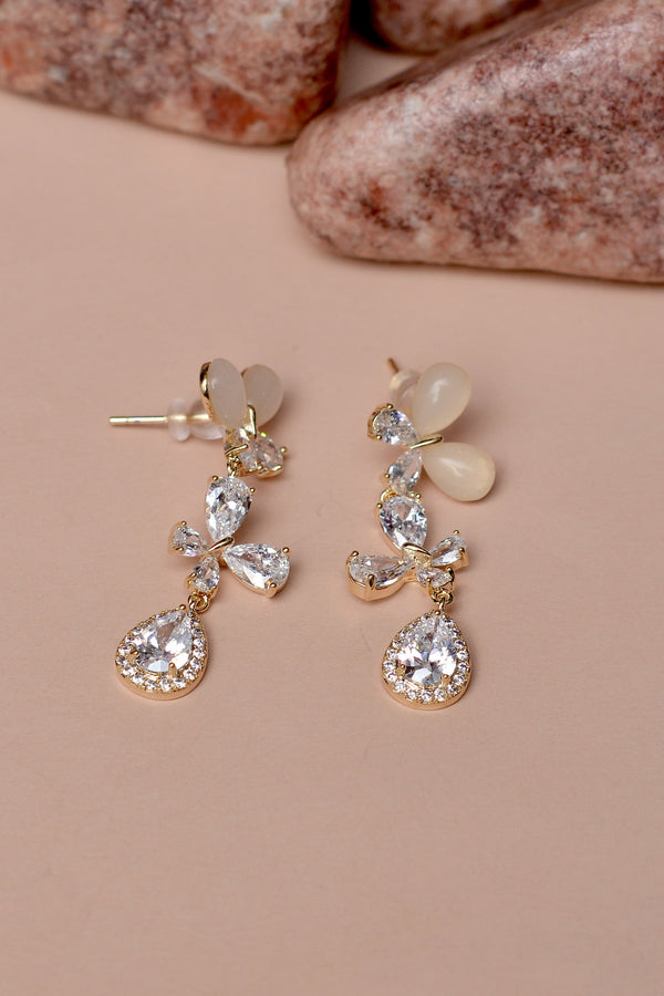 Daily Wear Golden Earrings