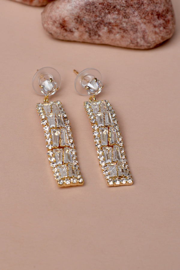 Daily Wear Golden Earrings