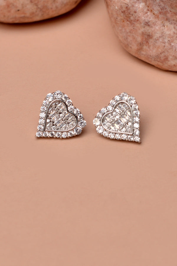 Daily Wear Silver Ear Studs