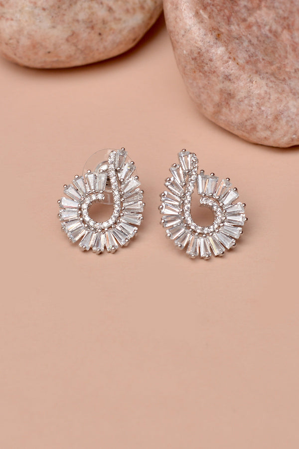 Daily Wear Silver Ear Studs