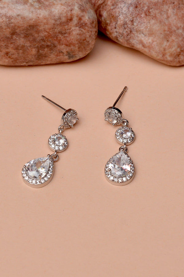 Daily Wear Silver Earrings