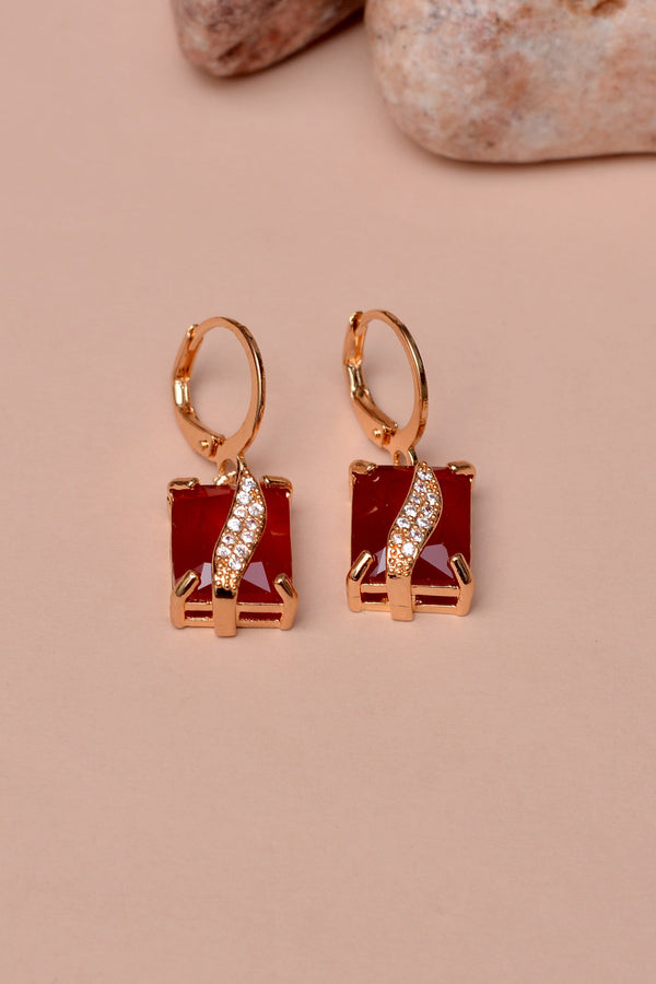 Daily Wear Red Earrings