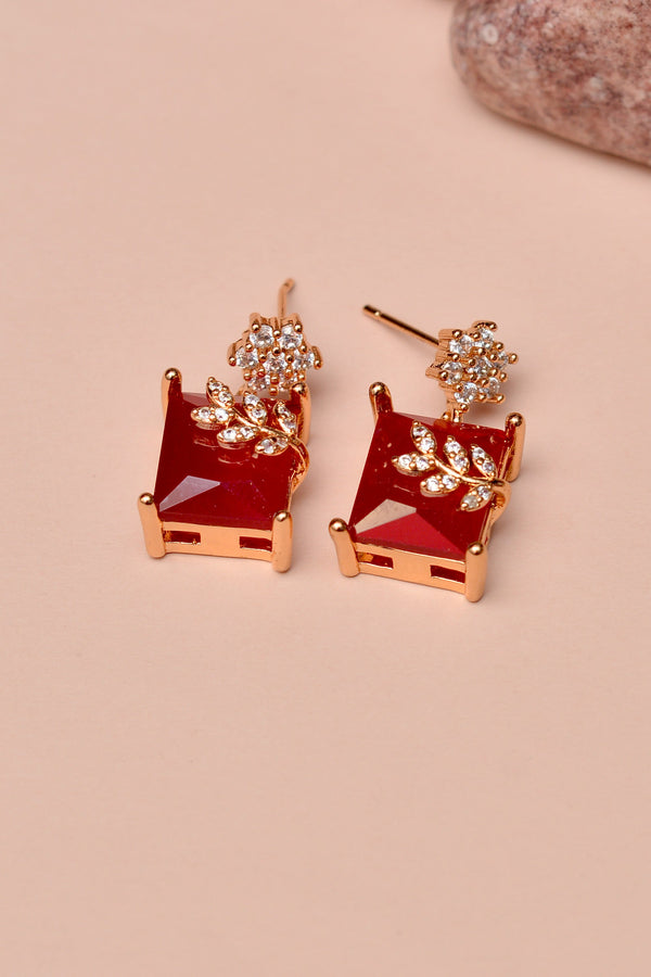 Daily Wear Red Earrings