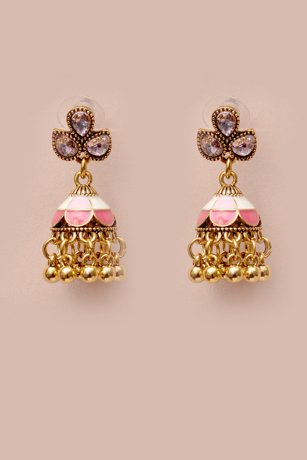 Daily Wear Pink Earrings