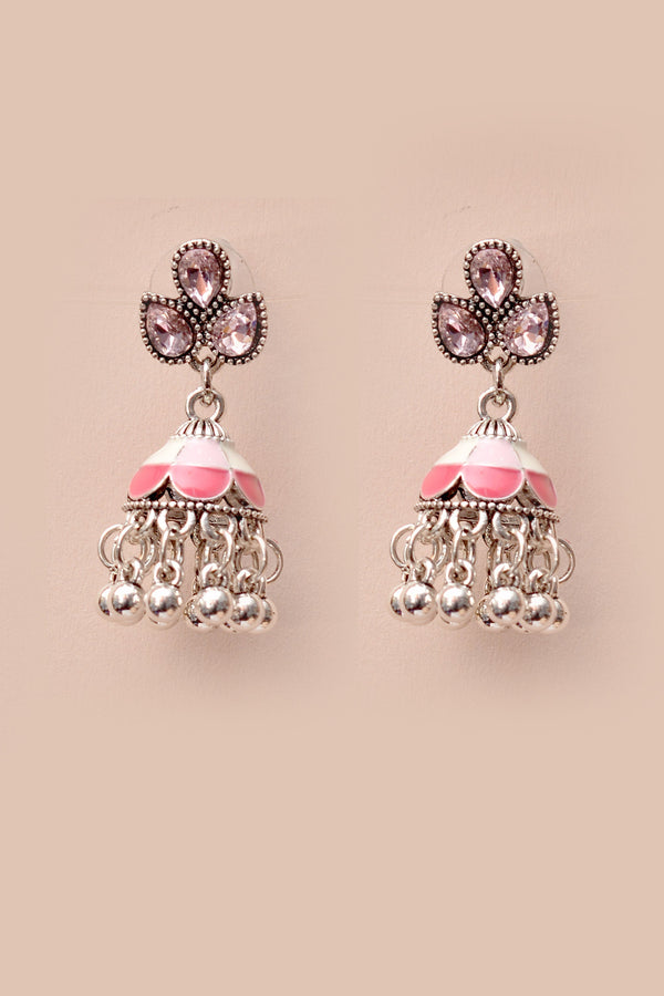 Daily Wear Pink Earrings