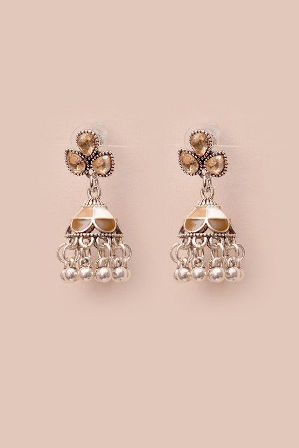 Daily Wear Champagne Earrings