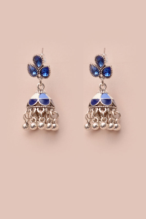 Daily Wear Blue Earrings