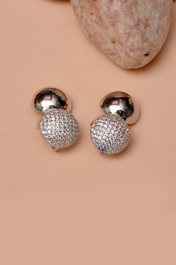 Daily Wear Silver Earrings