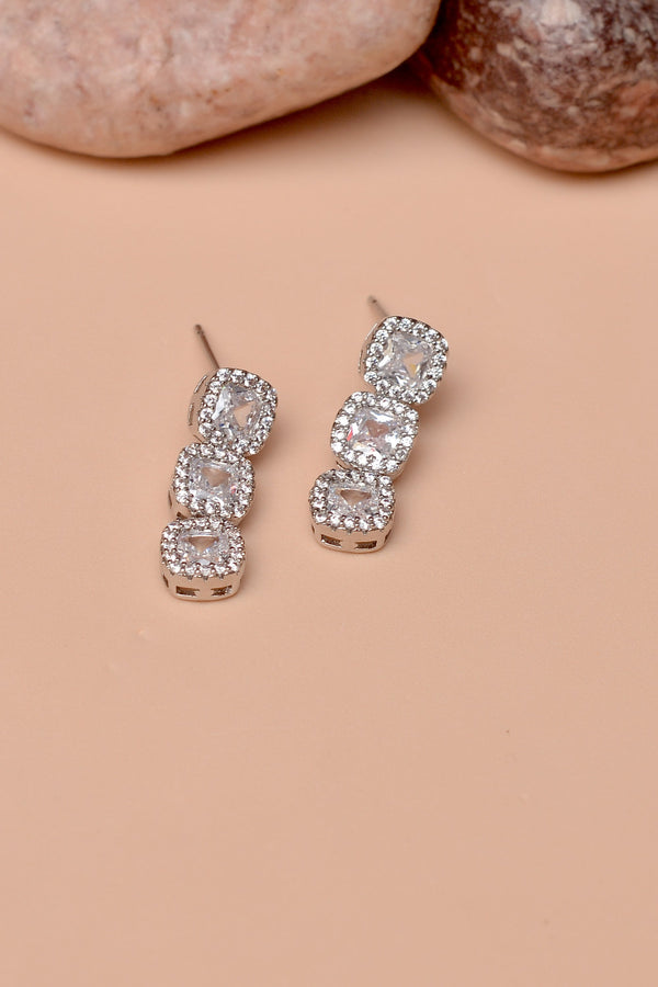 Daily Wear Silver Earrings