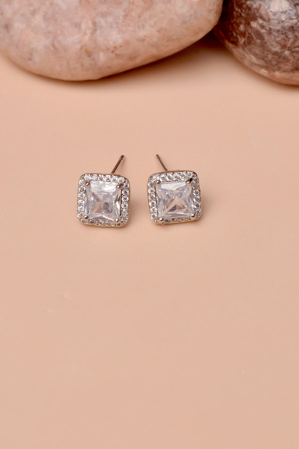 Daily Wear Silver Ear Studs