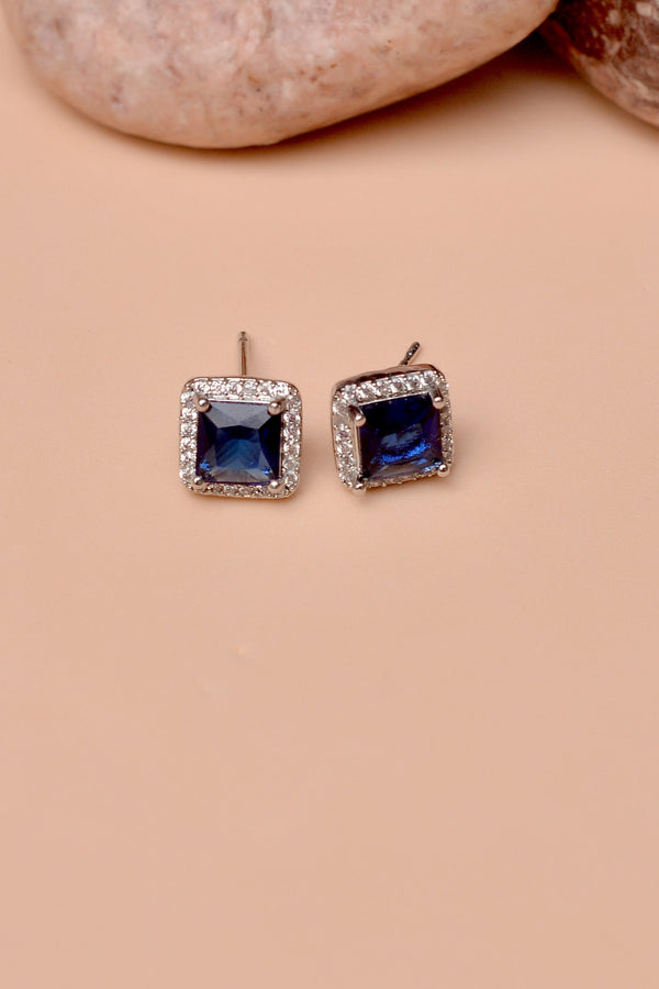 Daily Wear Blue Ear Studs