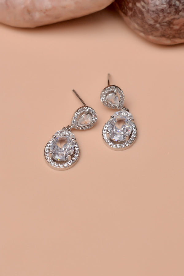 Daily Wear Silver Earrings