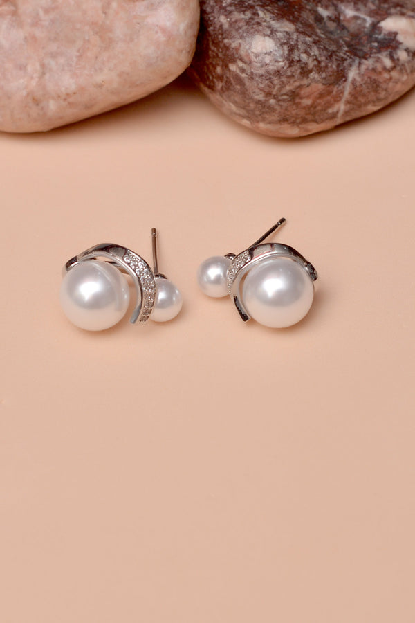 Daily Wear Silver Ear Studs