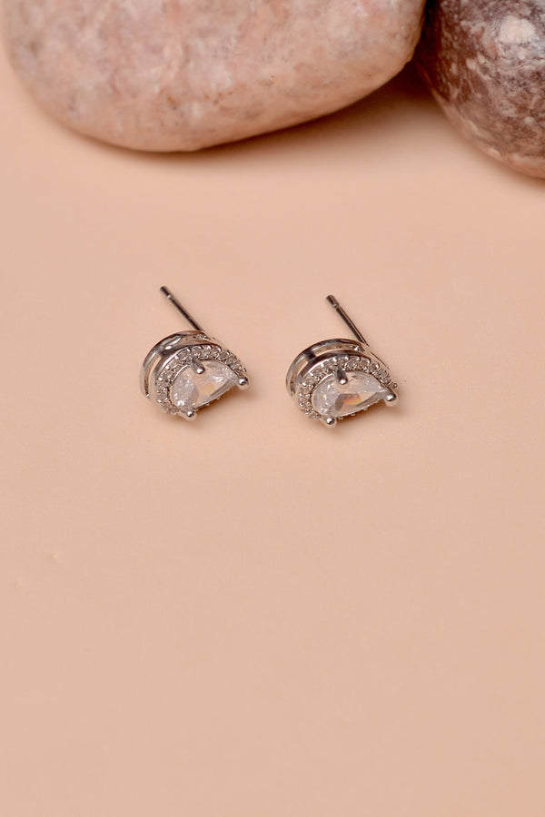 Daily Wear Silver Ear Studs