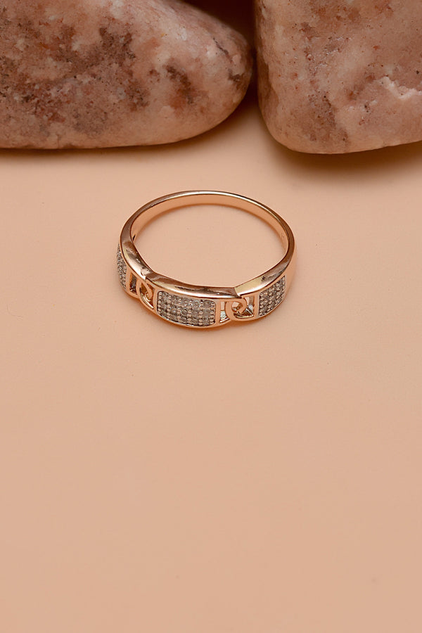 Size 7 Daily Wear Dual Tone Ring