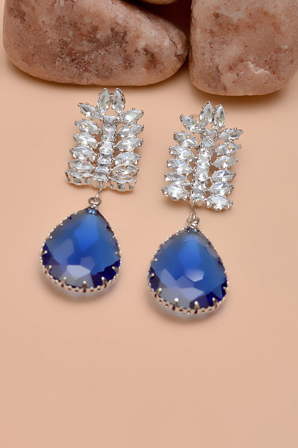 Daily Wear Blue Earrings