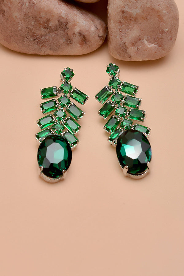 Daily Wear Green Earrings