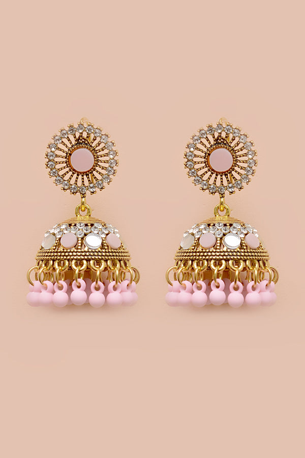 Daily Wear Pink Earrings