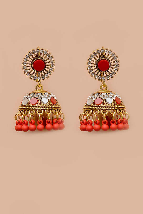 Daily Wear Red Earrings