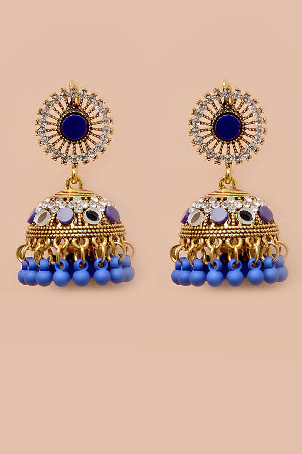 Daily Wear Blue Earrings