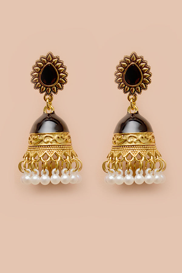 Daily Wear Black Earrings