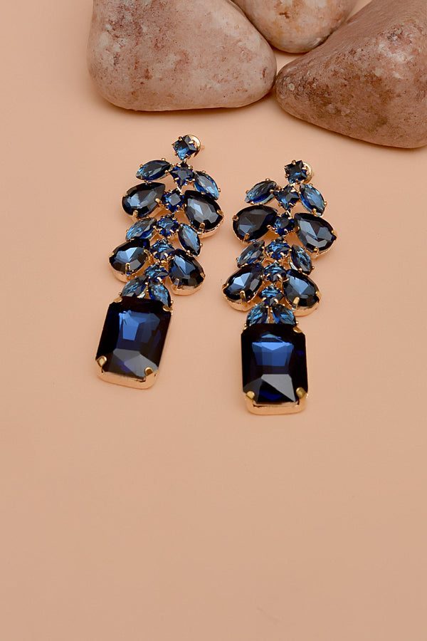 Daily Wear Blue Earrings