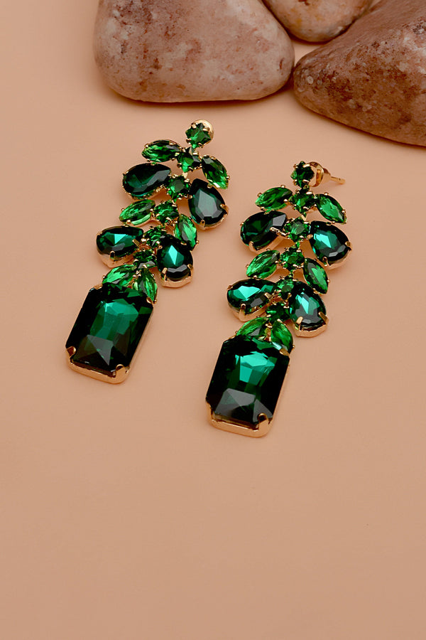 Daily Wear Green Earrings