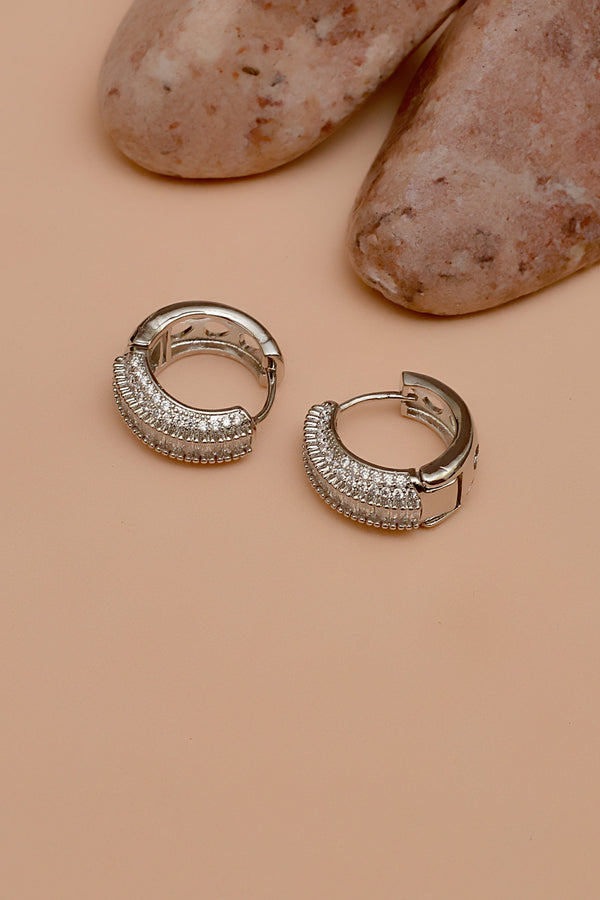 Daily Wear Silver Earrings