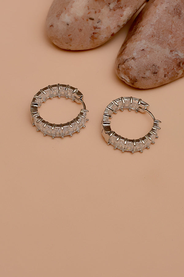 Daily Wear Silver Earrings