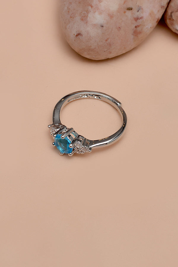 Size 0 Daily Wear Blue Ring