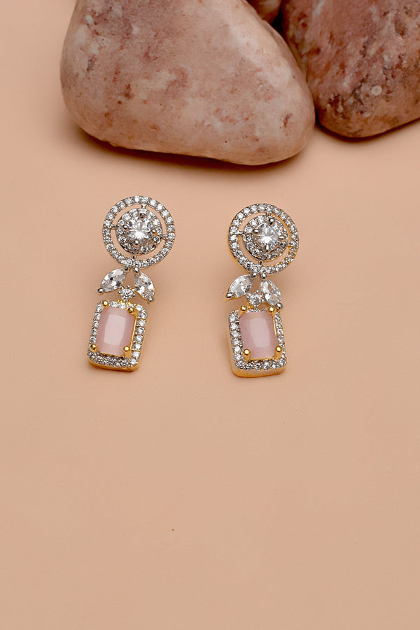 Daily Wear Pink Earrings