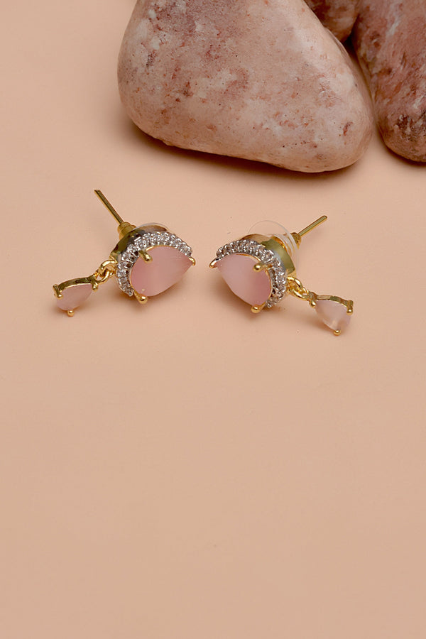 Daily Wear Pink Earrings