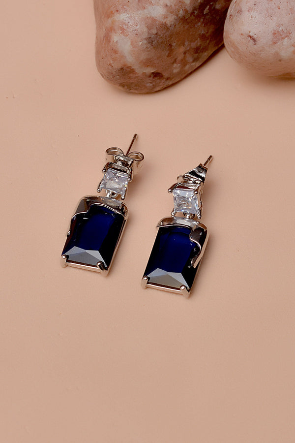 Daily Wear Blue Earrings