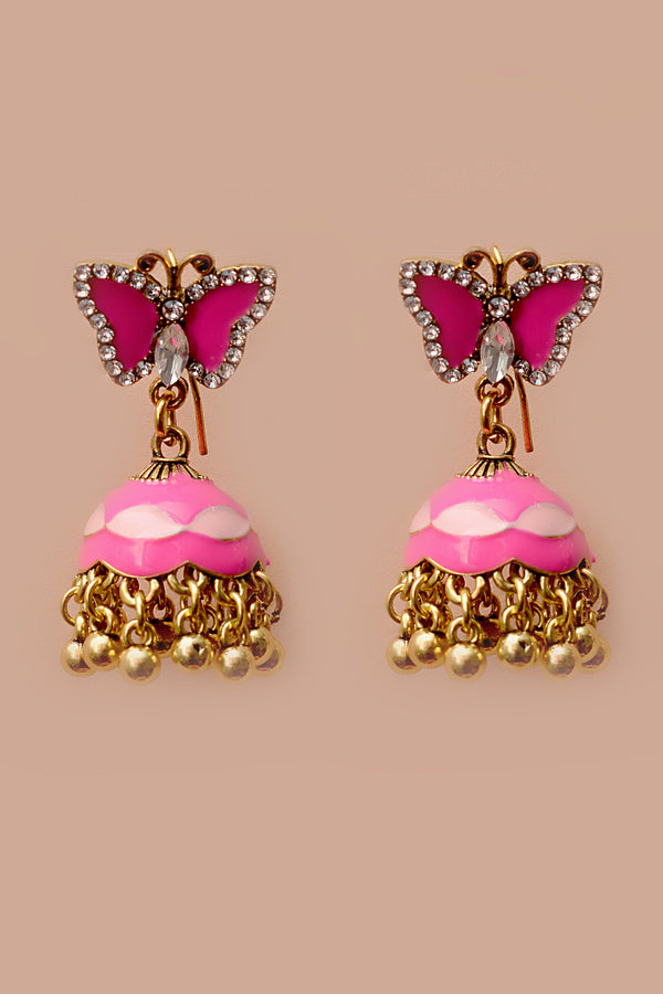 Daily Wear Pink Earrings