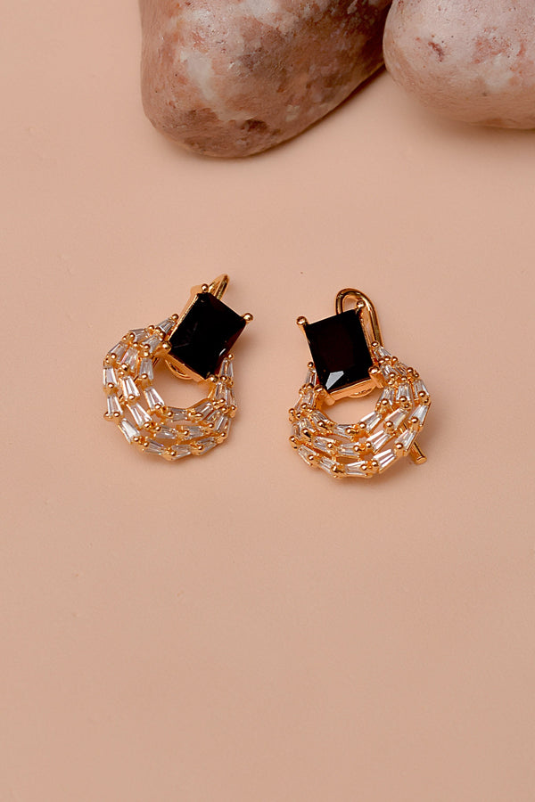 Daily Wear Black Earrings