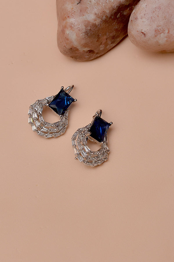 Daily Wear Blue Earrings