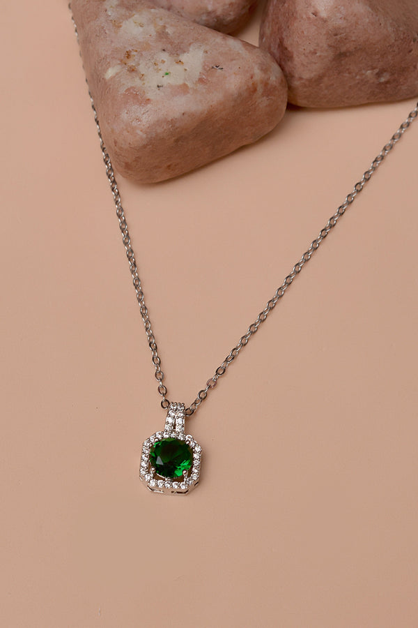 Daily Wear Green Locket Pendant