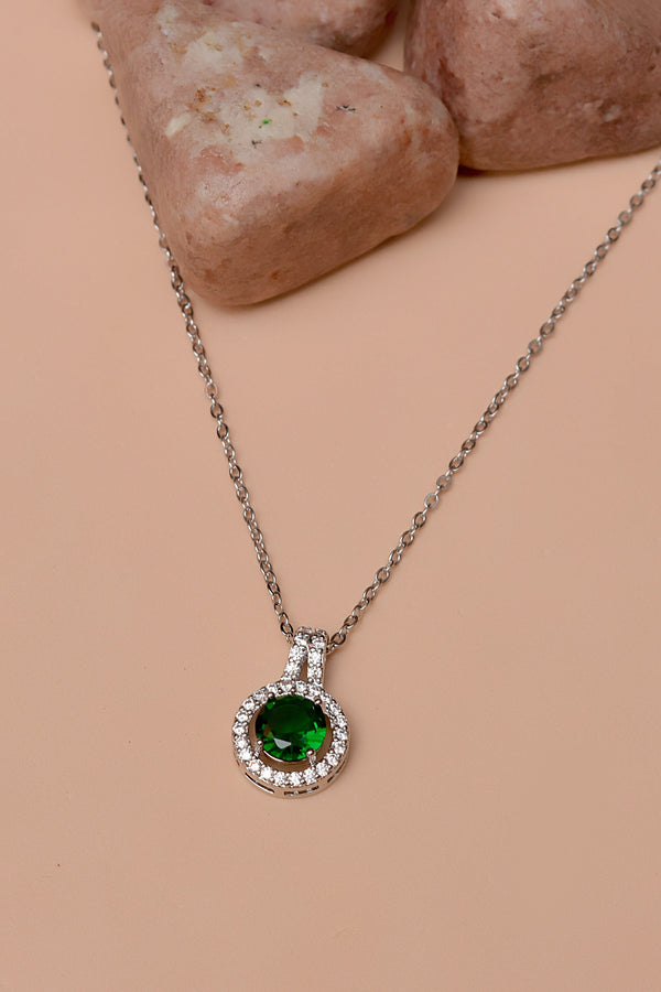 Daily Wear Green Locket Pendant