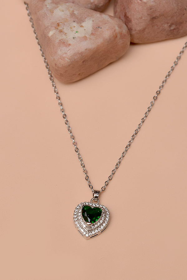 Daily Wear Green Locket Pendant