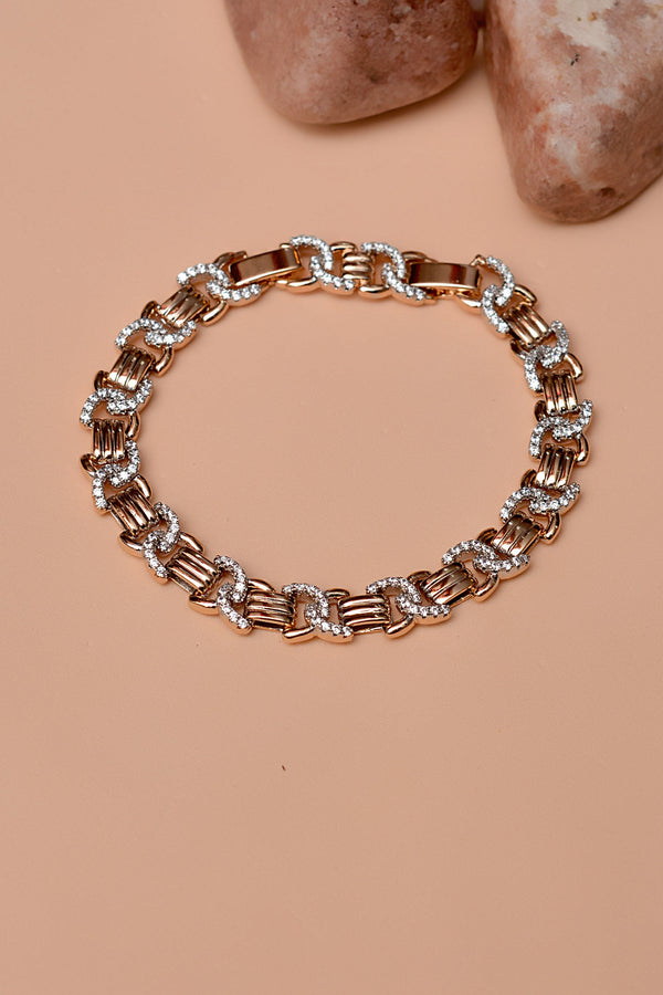 Daily Wear Dual Tone Bracelet