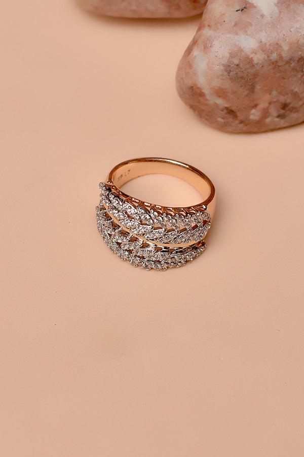 Size 6 Daily Wear Dual Tone Ring