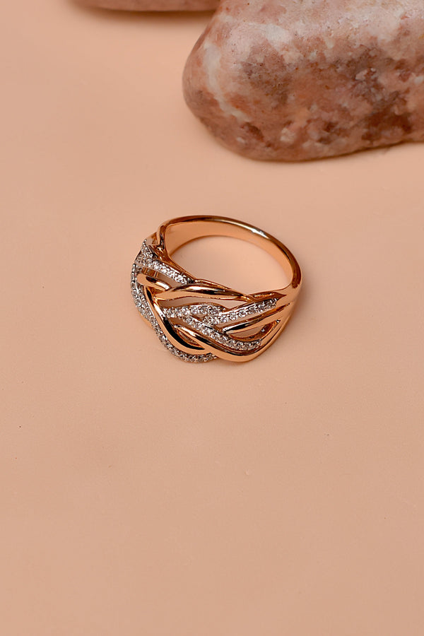 Size 7 Daily Wear Dual Tone Ring