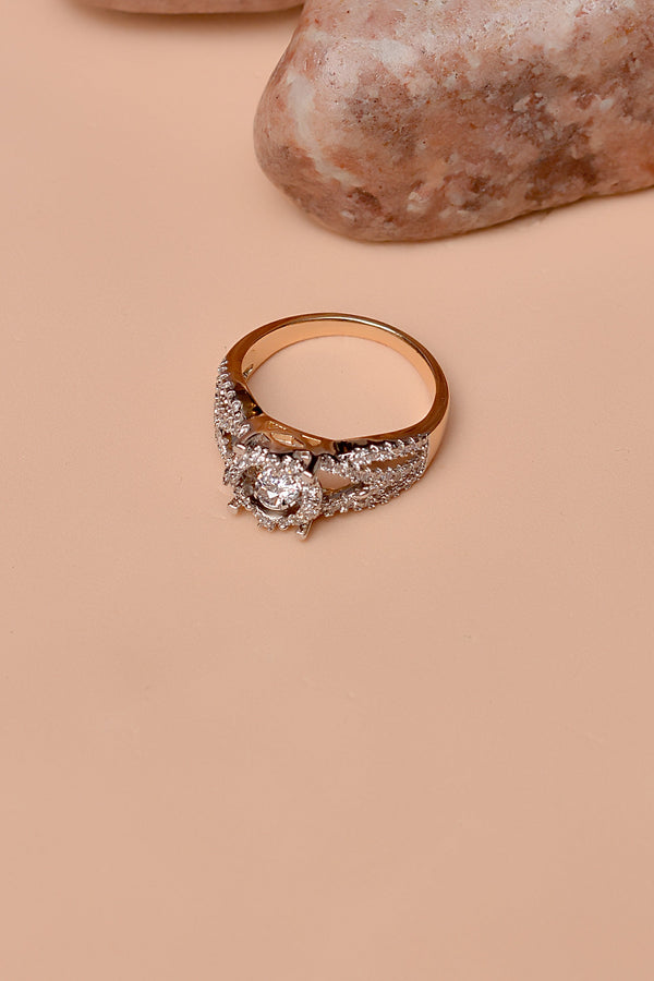 Size 7 Daily Wear Dual Tone Ring