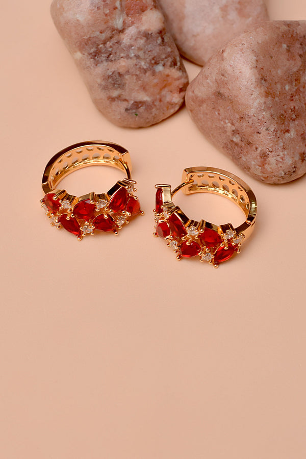 Daily Wear Red Earrings